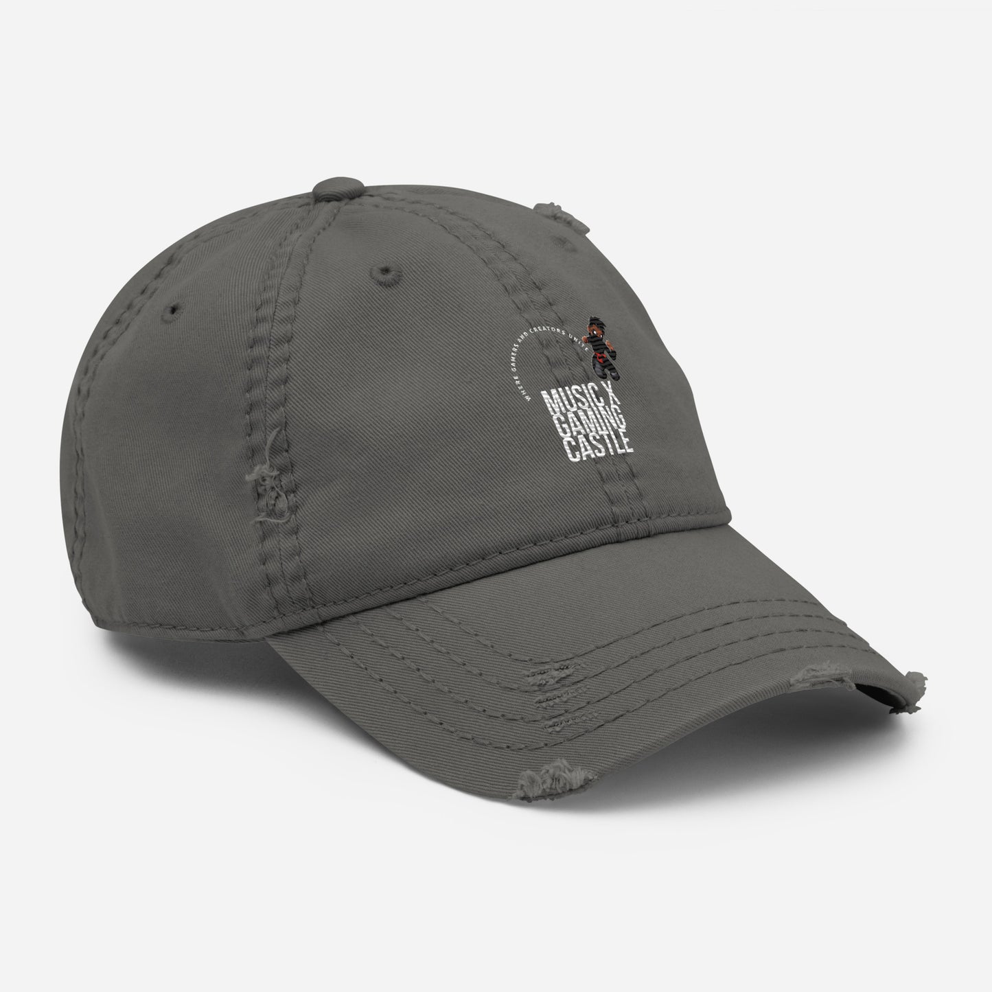 Distressed Ninja Dad Hat