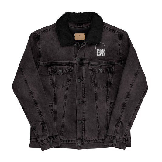 Castle Unisex denim sherpa jacket