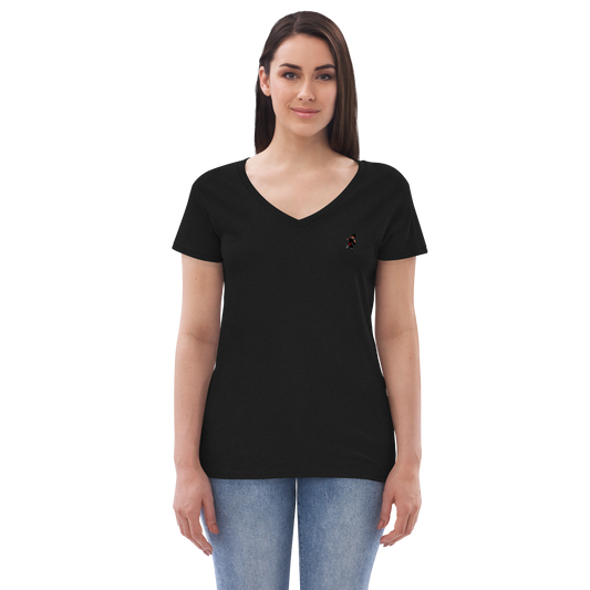 Women’s Castle v-neck t-shirt